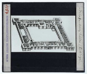 Aschaffenburg, Schloss Johannisburg : Isometrie, 1. OG