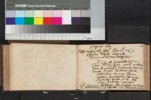 Einträge Bl. 105 - 181