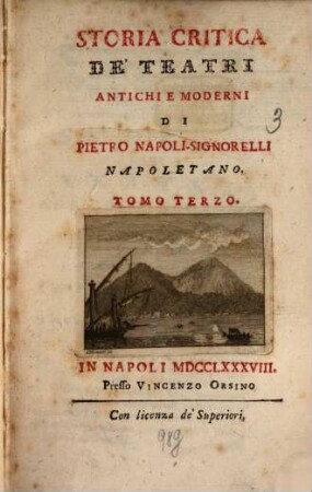 Storia critica de' teatri antichi e moderni, 3