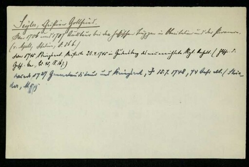 Seyler, Christian Gottfried