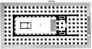 Didyma, Grundriss des Apollon-Tempels