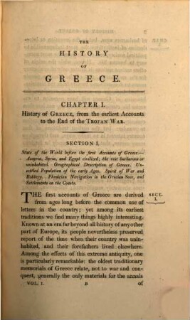 The history of Greece, 1