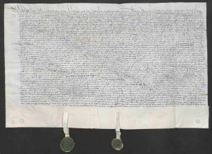 Erblehnrevers von Hans Crust, Martin Ziegler, Claus Mentzig, Hans Ziegler, Katharina Gopfrich und Jakob Crust gegenüber dem Domkapitel zu Speyer über Güter zu Bauerbach.
