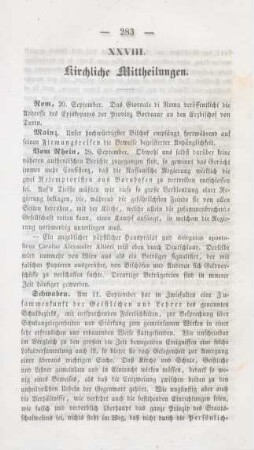 283-288 Kirchliche Mittheilungen
