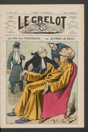 La fin du provisoire - par Alfred Le Petit