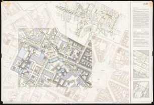 Moritzplatz, Berlin-Kreuzberg Schinkelwettbewerb 1983: Lageplan: Ergänzungen des Platzgrundrisses 1:1000