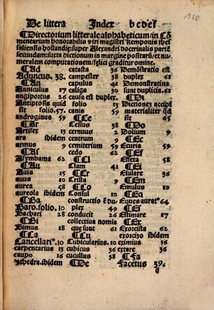 Co[m]mentaria clarissima in Secunda[m] parte[m] doctrinalis Alexandri ...