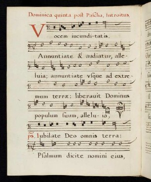 32v - 33r Vocem iucunditatis