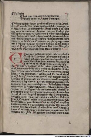 Sermones de tempore et de sanctis