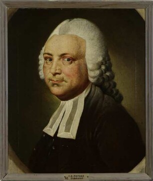 Porträt Johann Samuel Patzke