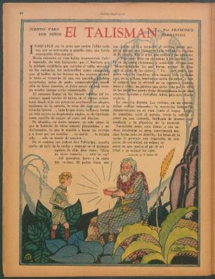El talismán : Cuento para los niños
