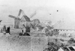Obercunnersdorf. Liebemühle und Heinrichmühle (im Hintergrund), Repro, Ausschnitt