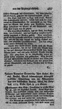 Chirurgisch-praktische Abhandlung von der Pflegmone. T.1.