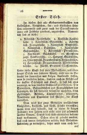 Erster Tisch - Zwölfter Tisch