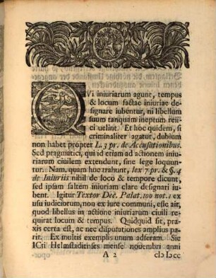 Ordinis iuridici in academica Vitembergensi Pro-Decanus et Ordinarius August. de Leyser lectori salutem : [Programma quo dissertationem inauguralem F. O. Menkenii indicit, ex materia de iniuriis praefatus]