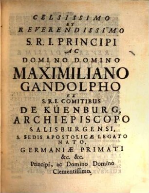 Quaestiones Difficiliores Ex Diversis Iuris Utriusq[ue] Et Feudalis Partibus, Nec Non Bavariae Constitutionibus Desumptae, Et Conformiter Ad Priores Resolutae