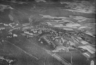 Hohnstein. Luftbild-Schrägaufnahme nach Nordnordwesten