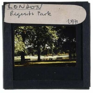 London, Regent's Park