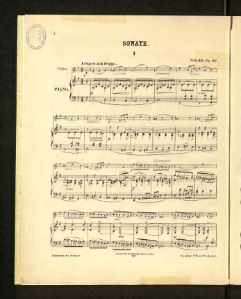 Sonate. [Piano.]