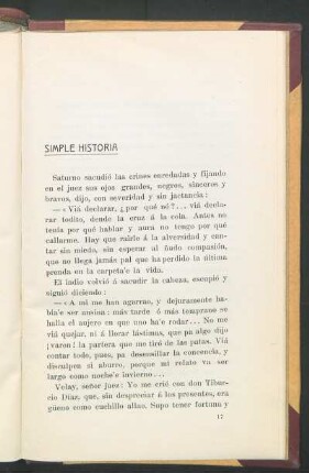 Simple historia