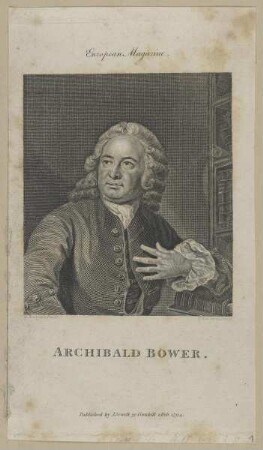 Bildnis des Archibald Bower