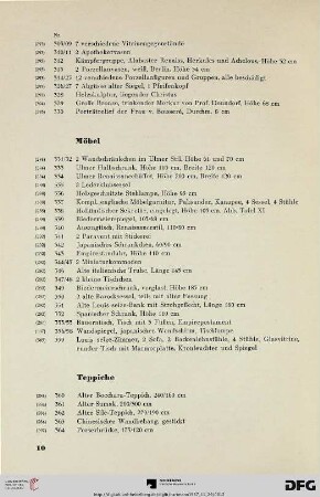 Teppiche (Nr.360-373)