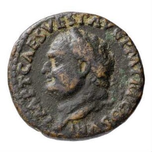 Münze, As, 80 - 81 n. Chr.