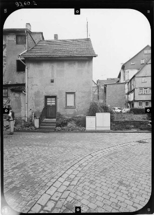 Schmalkalden, Pfaffengasse 2. Wohnhaus. Straßenfront