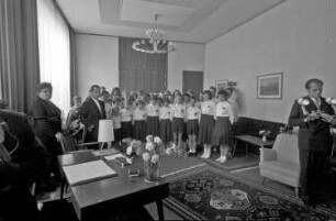 Freiburg: VdK Kinderchor singt im Colombi Hotel