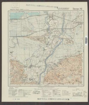 792 Übersee ; Topographische Karte von Bayern 1:25.000 [Positionsblätter]