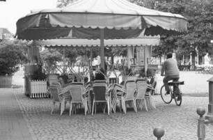 Außenbewirtschaftung auf dem Ludwigsplatz