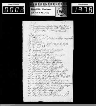 Weihnachts- und Neujahrsschreiben 1731/1732