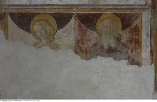 Szenen der Heilsgeschichte, Die heiligen Lucia und Antonius Abbas