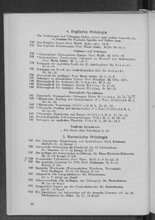 5. Romanische Philologie