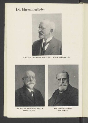 Die Ehrenmitglieder