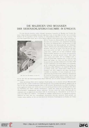 Die Malereien und Mosaiken der Siebenschläferkatakombe in Ephesos