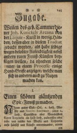 Zugabe.