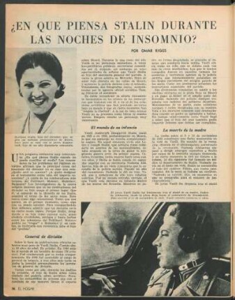¿En qué piensa Stalin durante las noches de insomnio?