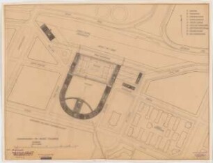 Berufsschulen am Urban, Berlin-Kreuzberg: Lageplan 1:1000