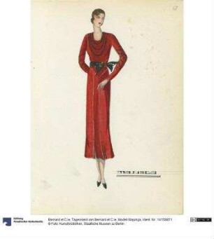 Tageskleid von Bernard et C.ie, Modell Majunga