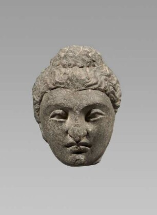 Kopf eines Buddha
