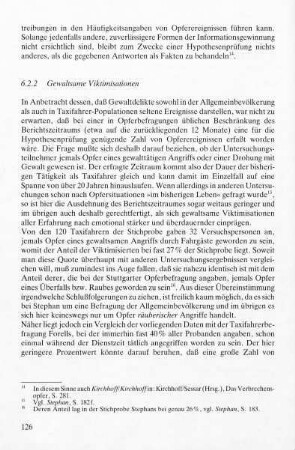 6.2.2 Gewaltsame Viktimisationen