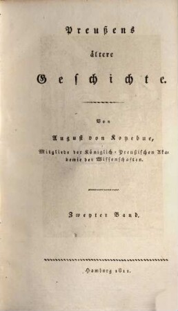 Preußens ältere Geschichte, 2
