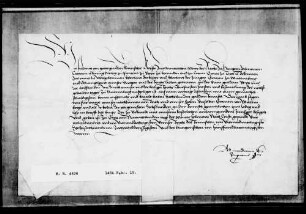 Kaiser Friedrich III. quittiert den Grafen Eberhard (V.) d. Ä. und (VI.) d. J. über 600 fl., die sie ihm auf Grund besonderen Vertrags an der Hilfe noch schuldeten.