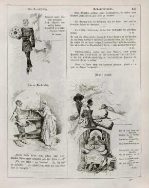 "Der Untröstliche" "Feine Ausrede" "Idyll"