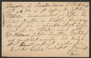 Brief an B. Schott's Söhne : 18.04.1888
