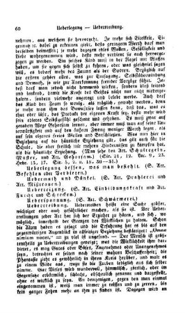 Ueberspannung, (s. Art. Schwärmerei)