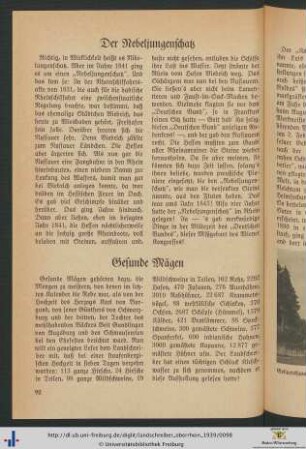 Gesunde Mägen.