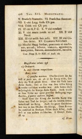 416-440, I) Ordinarii