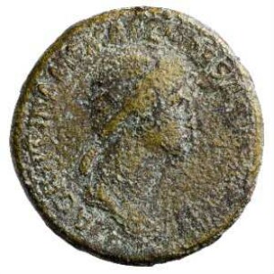 Münze, Sesterz, 37 - 41 n. Chr.